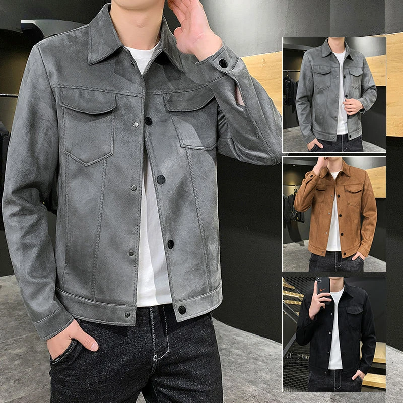 2022 New Spring Autumn Single Breasted Jacket All-match Solid Color Slim Fashion Casual Male Lapel Jacket Coat Plus Size Q131
2022 New Spring Autumn Single Breasted Jacket All-match Solid Color Slim Fashion Casual Male Lapel Jacket Coat Plus Size Q131