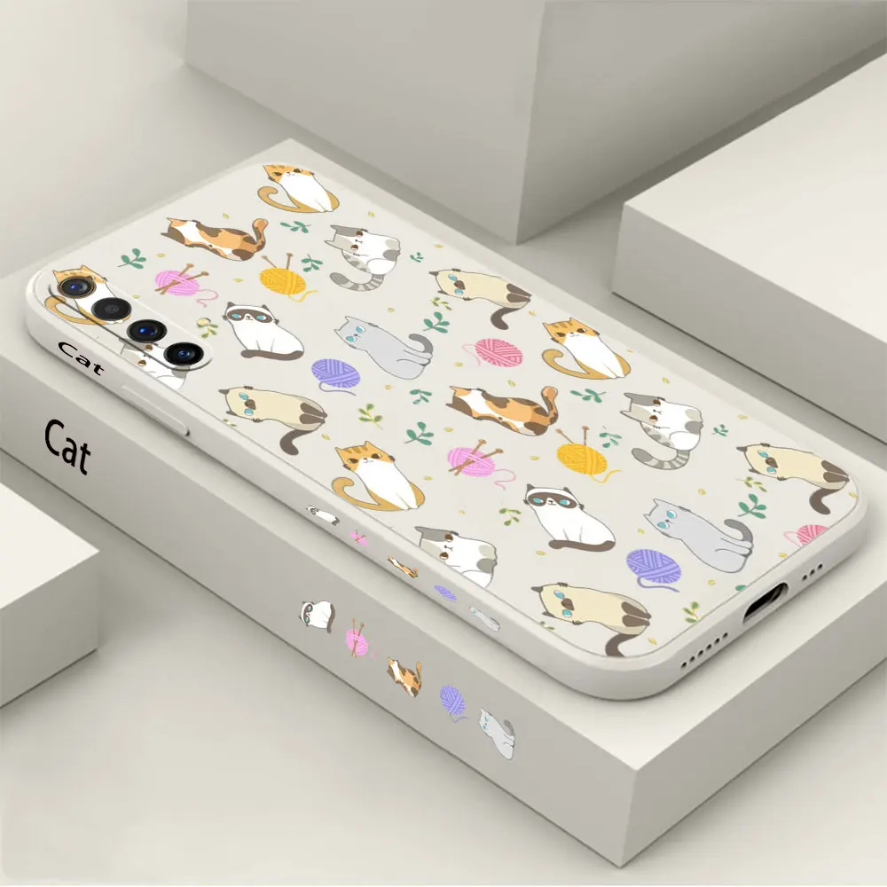 Simple Cute Cat Pattern Case For OPPO FIND X6 X5 X3 X2 RENO 7Z 6 5F 5Z 4 4Z ACE 2 7 5 6Z 4F 2F Realme X50 X7 Pro Lite 5G Cover
Simple Cute Cat Pattern Case For OPPO FIND X6 X5 X3 X2 RENO 7Z 6 5F 5Z 4 4Z ACE 2 7 5 6Z 4F 2F Realme X50 X7 Pro Lite 5G Cover
