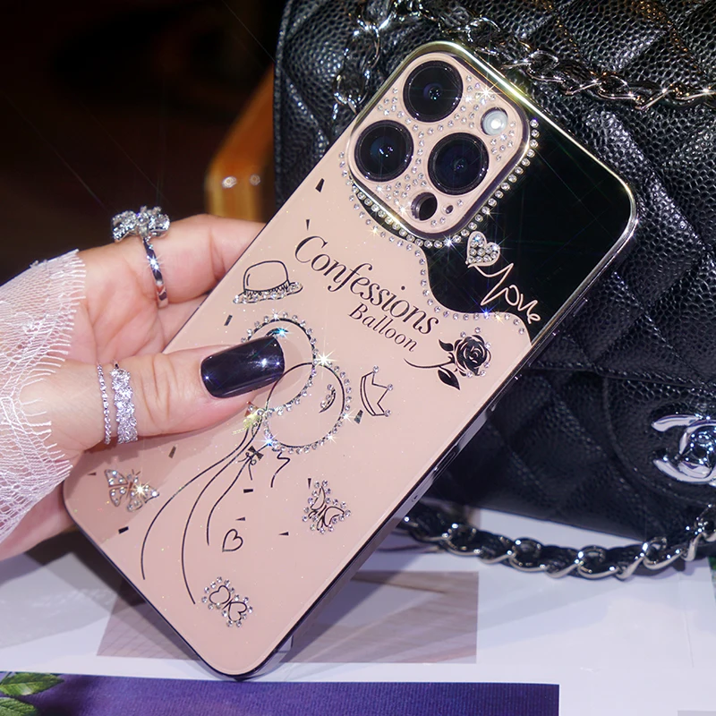 For iPhone 14 13 12 11 ProMax Phone Lens Protectors Fashion Acrylic Glitter Back Mirror Film for iPhone XsMax XR 7 8 Plus Case
For iPhone 14 13 12 11 ProMax Phone Lens Protectors Fashion Acrylic Glitter Back Mirror Film for iPhone XsMax XR 7 8 Plus Case