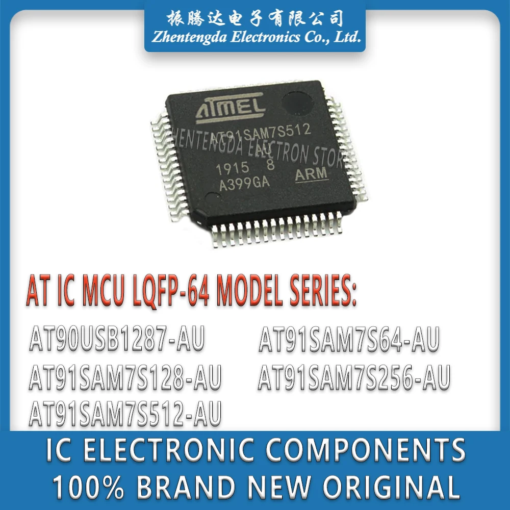 AT90USB1287-AU AT91SAM7S64-AU AT91SAM7S128-AU AT91SAM7S256-AU AT91SAM7S512-AU AT90USB AT91SAM7S IC MCU Chip LQFP-64
AT90USB1287-AU AT91SAM7S64-AU AT91SAM7S128-AU AT91SAM7S256-AU AT91SAM7S512-AU AT90USB AT91SAM7S IC MCU Chip LQFP-64