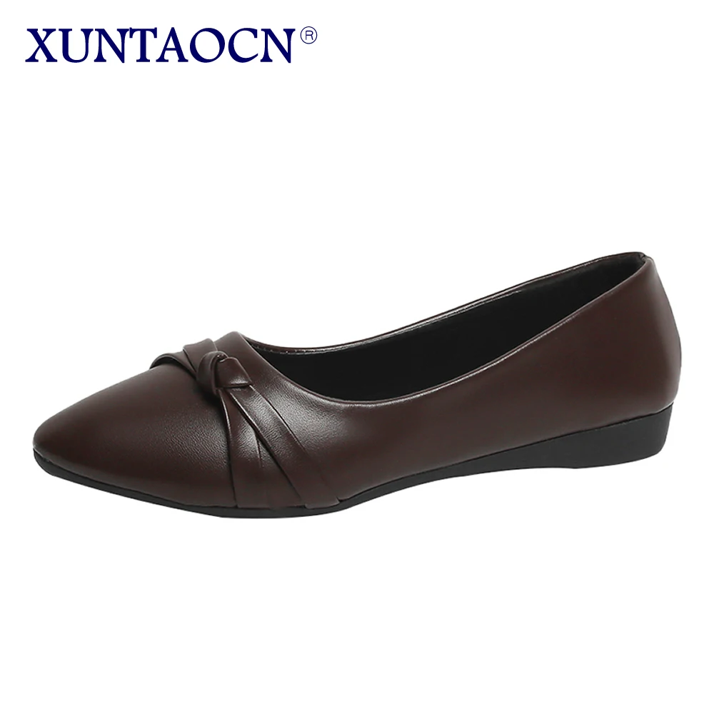 Women's Casual Flats Pointed Toe Moccasins Ballet 2022 Shoes Ballerina Loafers Non-slip PU Spring Autumn Black Brown Large Size
Women's Casual Flats Pointed Toe Moccasins Ballet 2022 Shoes Ballerina Loafers Non-slip PU Spring Autumn Black Brown Large Size