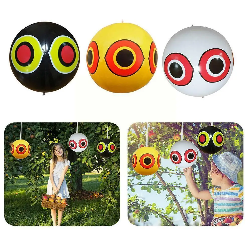 Bird Repelling Ball Pvc Inflatable Reflective Eyeball With Fake Reflective Owl To Birds Blindfold Scare Hanging Scarecrow S0j1
Bird Repelling Ball Pvc Inflatable Reflective Eyeball With Fake Reflective Owl To Birds Blindfold Scare Hanging Scarecrow S0j1
