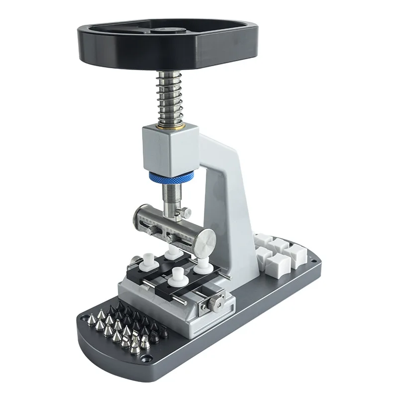 5700 Adjustable Bench Watch Case Opener Tool with Roiex Parts Wristwatch Closing Remover Screw Wrench Repair Kits Watchmaker
5700 Adjustable Bench Watch Case Opener Tool with Roiex Parts Wristwatch Closing Remover Screw Wrench Repair Kits Watchmaker