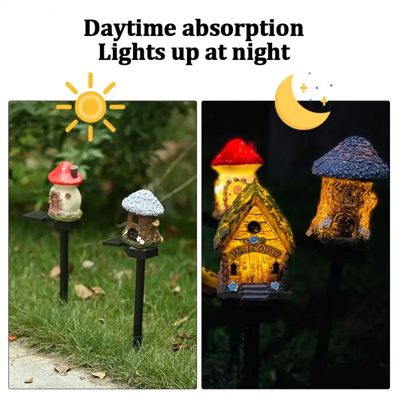 LED Solar Lawn Light Multi Craft Miniature Fairy House Solar Powered Outdoor Decor LED Garden Light Resin Cottage Christmas Lamp
LED Solar Lawn Light Multi Craft Miniature Fairy House Solar Powered Outdoor Decor LED Garden Light Resin Cottage Christmas Lamp