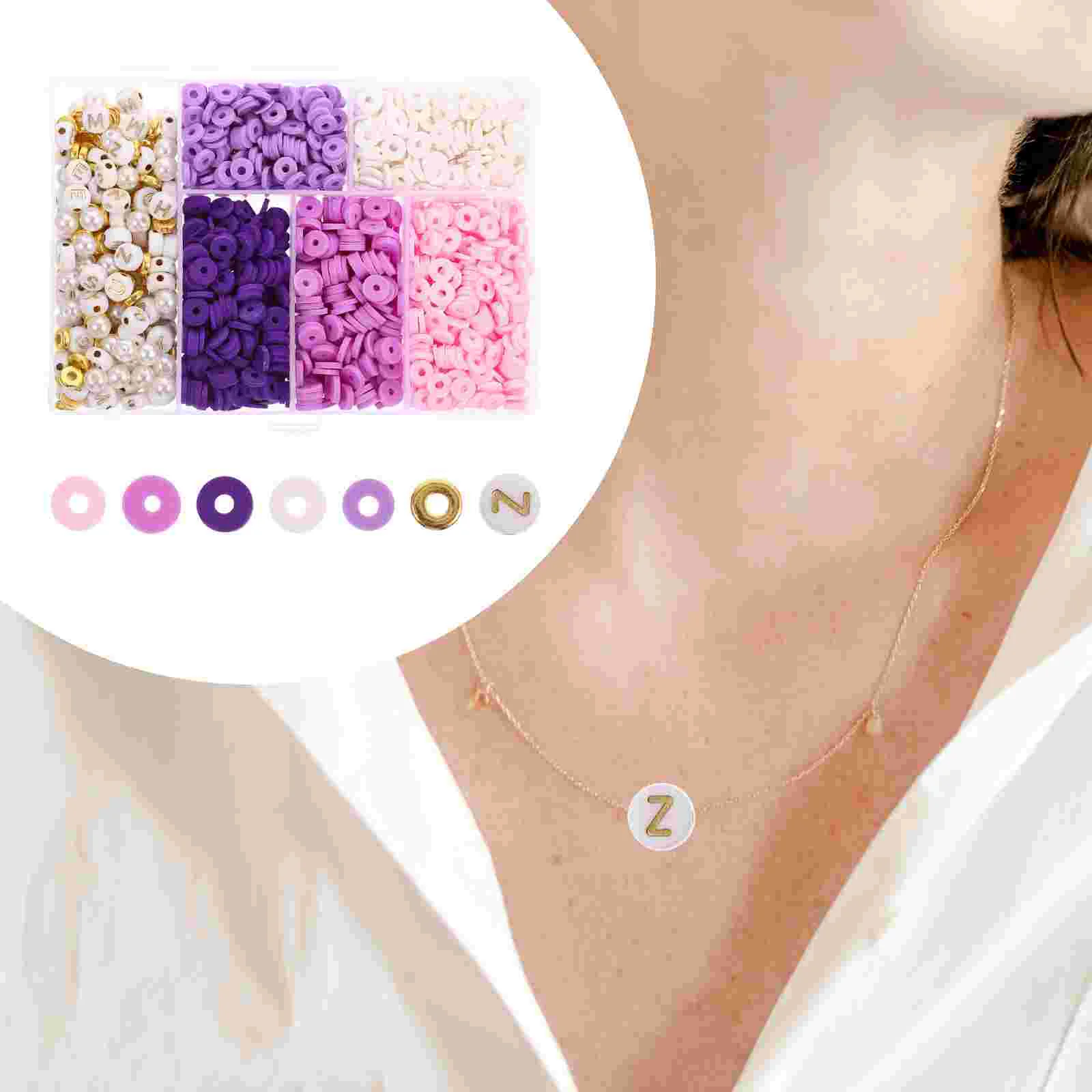 Beads Clay Polymer Bracelet Flatmaking Necklace Bead Spacer Jewelry Girls Loose Diy Things Fun Teen Bracelets Kit Disc Beaded
Beads Clay Polymer Bracelet Flatmaking Necklace Bead Spacer Jewelry Girls Loose Diy Things Fun Teen Bracelets Kit Disc Beaded