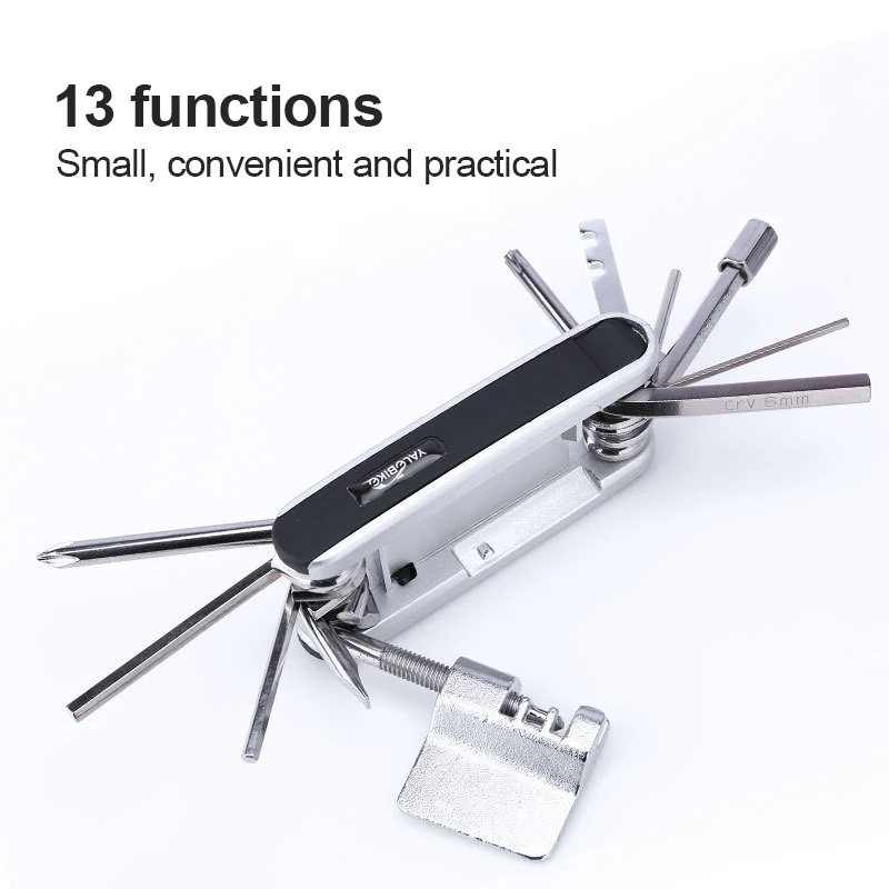 Carbon Steel Bike Repair Tools Multifunctional Combination MTB Mountain Bicycle Repair Tools Portable Cycling Function Tools
Carbon Steel Bike Repair Tools Multifunctional Combination MTB Mountain Bicycle Repair Tools Portable Cycling Function Tools