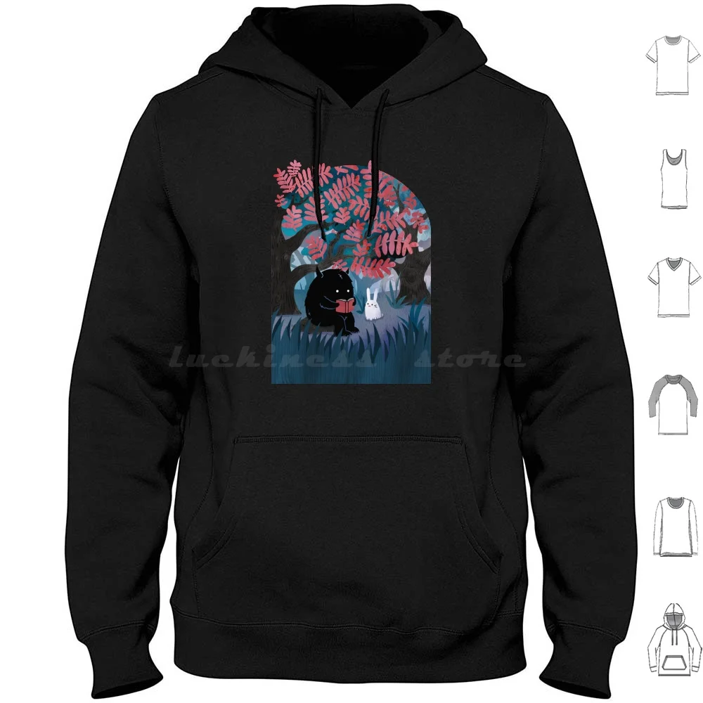 Another Quiet Spot Hoodies Long Sleeve Quiet Spot Monster Bunny Cute Forest Woods Read Book Bookworm Literary
Another Quiet Spot Hoodies Long Sleeve Quiet Spot Monster Bunny Cute Forest Woods Read Book Bookworm Literary