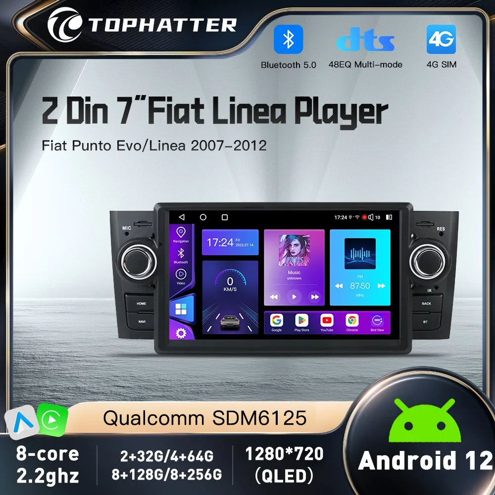 Android 13 Car Radio For Fiat Linea Punto EVO 2007-2012 Multimedia Wireless Carplay Auto 4G WIFI Video Player Split Screen QLED
Android 13 Car Radio For Fiat Linea Punto EVO 2007-2012 Multimedia Wireless Carplay Auto 4G WIFI Video Player Split Screen QLED
