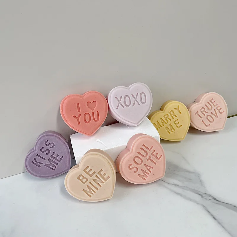 Candle Molds DIY Craft Chocolate Making Heart Alphabet Letter Silicone Molds Resin Word Candle Molds Valentine's Day Table Decor
Candle Molds DIY Craft Chocolate Making Heart Alphabet Letter Silicone Molds Resin Word Candle Molds Valentine's Day Table Decor