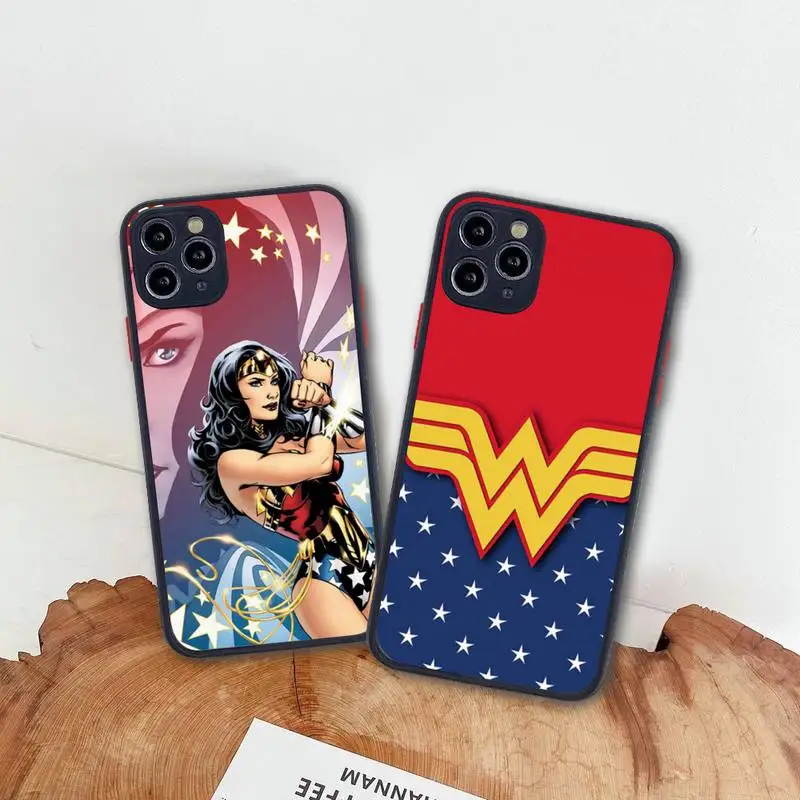 Bandai DC Hero Wonder Woman Phone Case For iphone 13 12 11 Pro Max Mini XS 8 7 Plus X SE 2020 XR Matte Transparent Cover
Bandai DC Hero Wonder Woman Phone Case For iphone 13 12 11 Pro Max Mini XS 8 7 Plus X SE 2020 XR Matte Transparent Cover