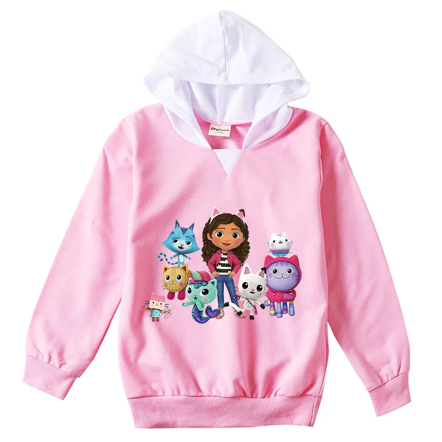 Gabby Cats Kids Hoodie Toddler Baby Girls Gabbys Dollhouse Clothes Boys Long Sleeve Sweatshirt 2022 Autumn Children's Clothing
Gabby Cats Kids Hoodie Toddler Baby Girls Gabbys Dollhouse Clothes Boys Long Sleeve Sweatshirt 2022 Autumn Children's Clothing