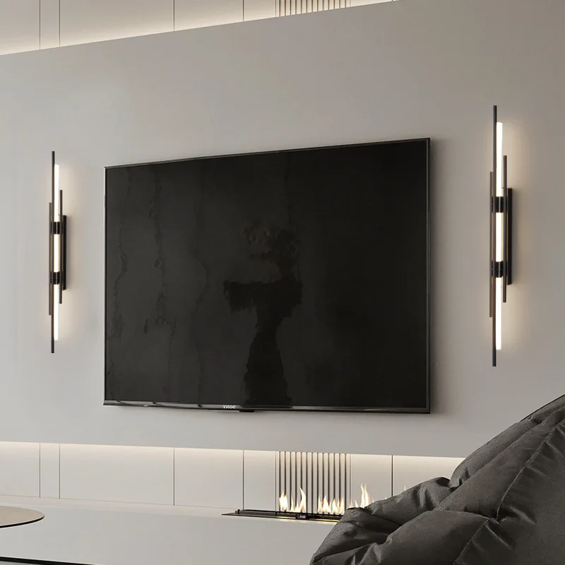 Modern Minimalist LED Wall Lamp Luxury Indoor Decoration Living Room Grille TV Background Copper Acrylic Strip Lighting Fixture
Modern Minimalist LED Wall Lamp Luxury Indoor Decoration Living Room Grille TV Background Copper Acrylic Strip Lighting Fixture