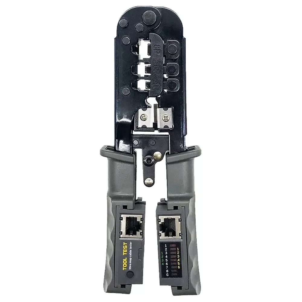 RJ45 Cable Crimper Network Lan Cable Tester Cutting Tool for Cat7 Cat6 Cat5 RJ11 RJ12 RJ45 Crimper Metal Clip
RJ45 Cable Crimper Network Lan Cable Tester Cutting Tool for Cat7 Cat6 Cat5 RJ11 RJ12 RJ45 Crimper Metal Clip