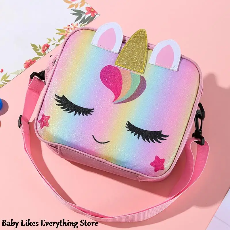 Colorful Unicorn Lunch Bag Kids Cartoon Insulated Thermal Food Bag Lunchbox Picnic Supplies Insulated Cooler Bags for Picnic
Colorful Unicorn Lunch Bag Kids Cartoon Insulated Thermal Food Bag Lunchbox Picnic Supplies Insulated Cooler Bags for Picnic