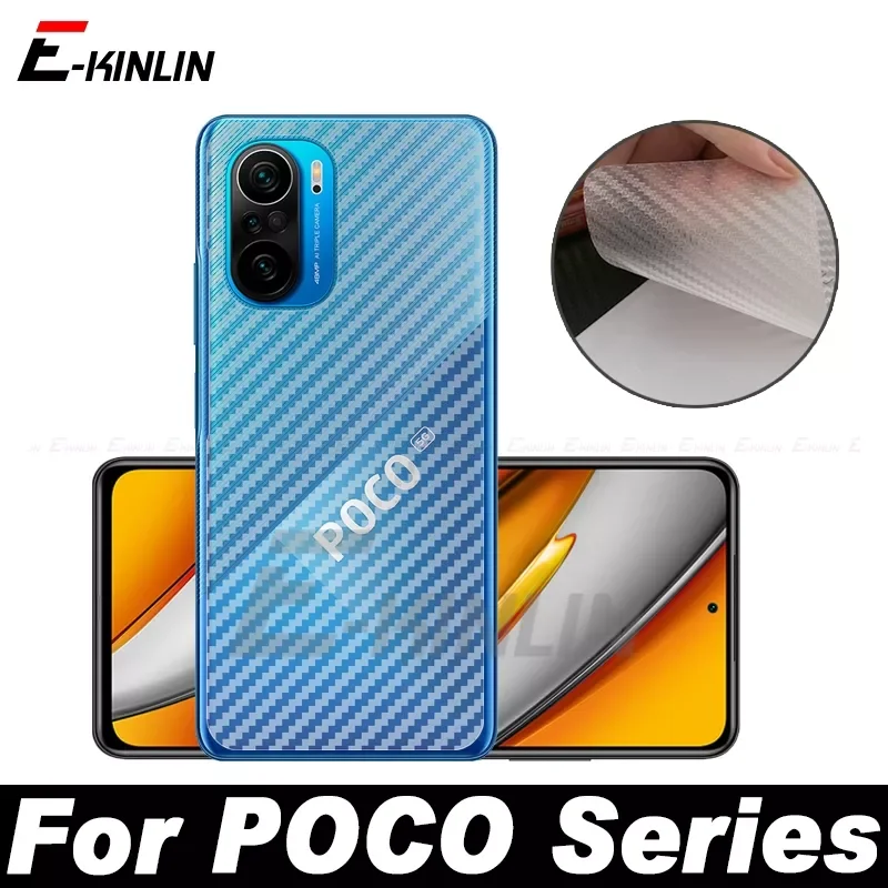 5pcs 3D Carbon Fiber Back Cover Screen Protector Film For XiaoMi PocoPhone POCO M4 X4 C31 C3 X3 NFC M3 M2 F3 GT F2 Pro X2 F1
5pcs 3D Carbon Fiber Back Cover Screen Protector Film For XiaoMi PocoPhone POCO M4 X4 C31 C3 X3 NFC M3 M2 F3 GT F2 Pro X2 F1