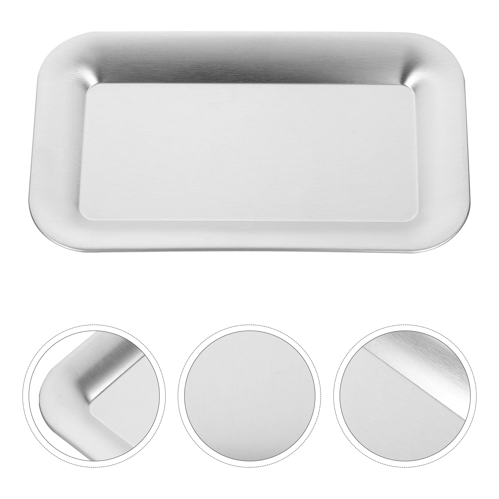 Tray Serving Plate Dessert Steel Metal Plates Stainless Trays Tea Breakfast Platter Ottoman Dinner Afternoon Fruit Appetizer
Tray Serving Plate Dessert Steel Metal Plates Stainless Trays Tea Breakfast Platter Ottoman Dinner Afternoon Fruit Appetizer
