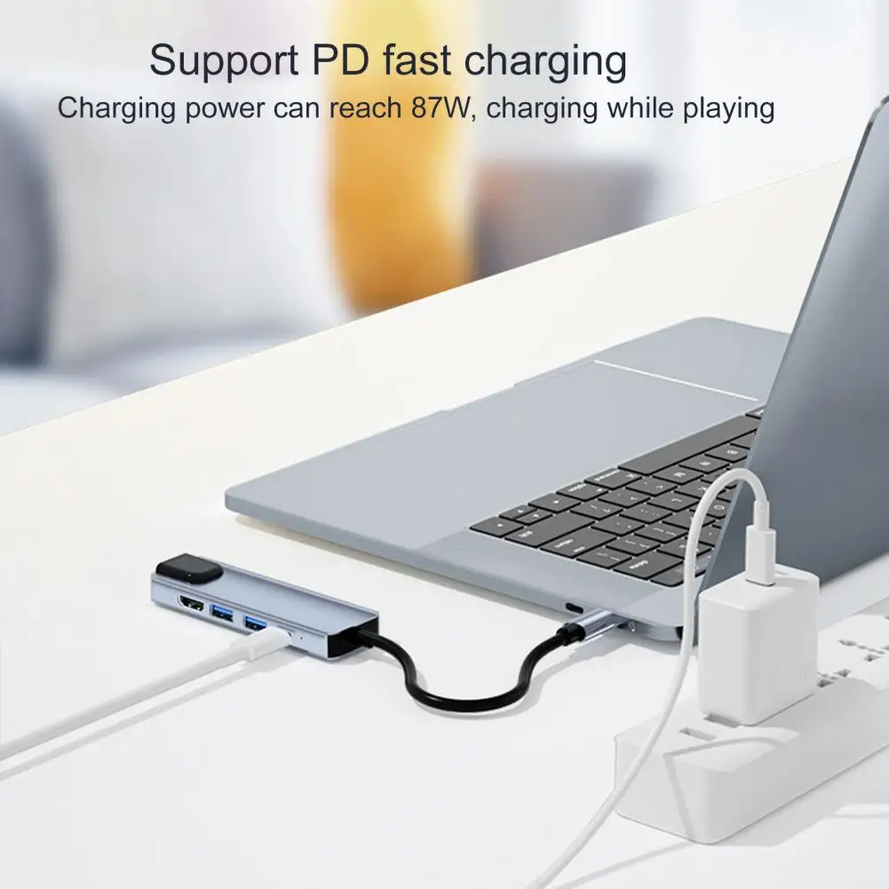 Удобный адаптер USB C Hub из алюминиевого сплава, мультипортовый, совместимый с USB C Hub для компьютера
Удобный адаптер USB C Hub из алюминиевого сплава, мультипортовый, совместимый с USB C Hub для компьютера