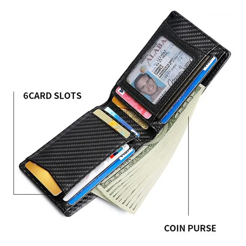 Wallet Card Holder Compatible with AirT ag Slim Bifold Short Wallets ID Cards Case Carbon Firber Texture Drop Shipping
Wallet Card Holder Compatible with AirT ag Slim Bifold Short Wallets ID Cards Case Carbon Firber Texture Drop Shipping