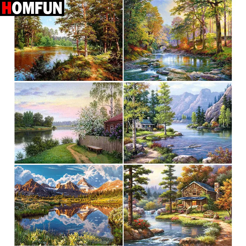 Алмазная 5D живопись HOMFUN «сделай сам», вышивка крестиком «ландшафтное дерево», домашний декор, полное Алмазная вышивка с инкрустацией
Алмазная 5D живопись HOMFUN «сделай сам», вышивка крестиком «ландшафтное дерево», домашний декор, полное Алмазная вышивка с инкрустацией