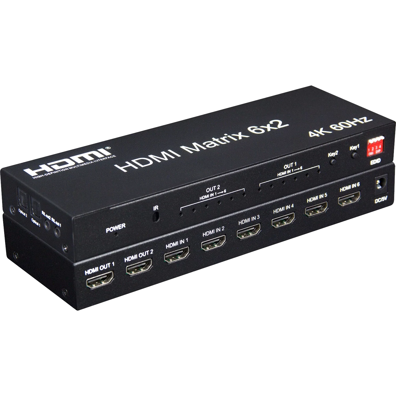 4K 60 Гц 6x2 HDMI матрица 6 в 2 Выход HDMI разделитель переключатель 4x2 HDMI матрица аудио видео конвертер с EDID для ПК ТВ двойной монитор
4K 60 Гц 6x2 HDMI матрица 6 в 2 Выход HDMI разделитель переключатель 4x2 HDMI матрица аудио видео конвертер с EDID для ПК ТВ двойной монитор