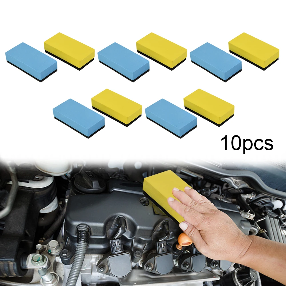 10Pcs/set Car Ceramic Coating Sponge Applicator Glass Nano Wax Coat Applicator Pads Sponges For Auto Waxing Polishing Tools
10Pcs/set Car Ceramic Coating Sponge Applicator Glass Nano Wax Coat Applicator Pads Sponges For Auto Waxing Polishing Tools
