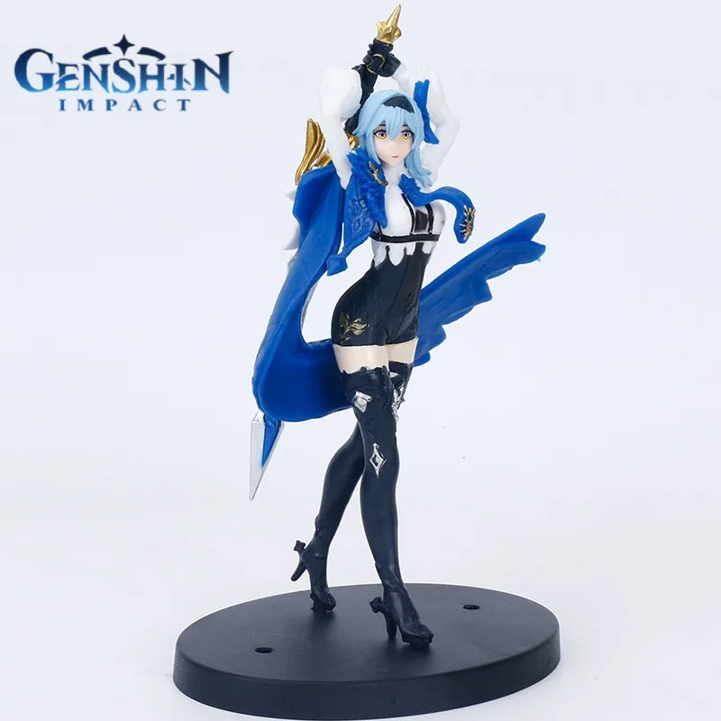 

Anime Genshin Impact Fiugre Eula Model Dolls Figurines Pvc Game Action Figures Standing Posture Decorations Collected Toy Gift