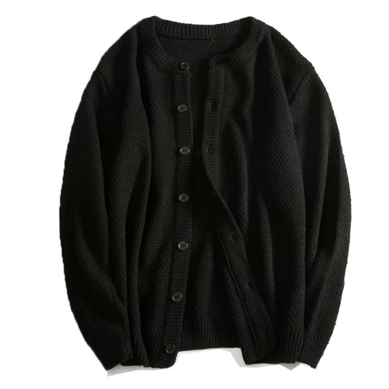 Men Cotton Sweater Loose Solid Button Tops Casual Cardigans Fashion Knitted Winter Coats Korean Style Male Fitted Clothes
Men Cotton Sweater Loose Solid Button Tops Casual Cardigans Fashion Knitted Winter Coats Korean Style Male Fitted Clothes