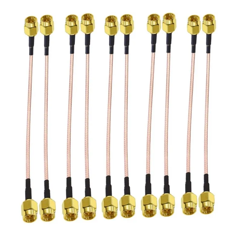 JX Connector 10pcs 10-100cm Cable SMA Male To SMA Male Adapter RF Coax Pigtail Cable RG316 Extension Cable free shipping
JX Connector 10pcs 10-100cm Cable SMA Male To SMA Male Adapter RF Coax Pigtail Cable RG316 Extension Cable free shipping