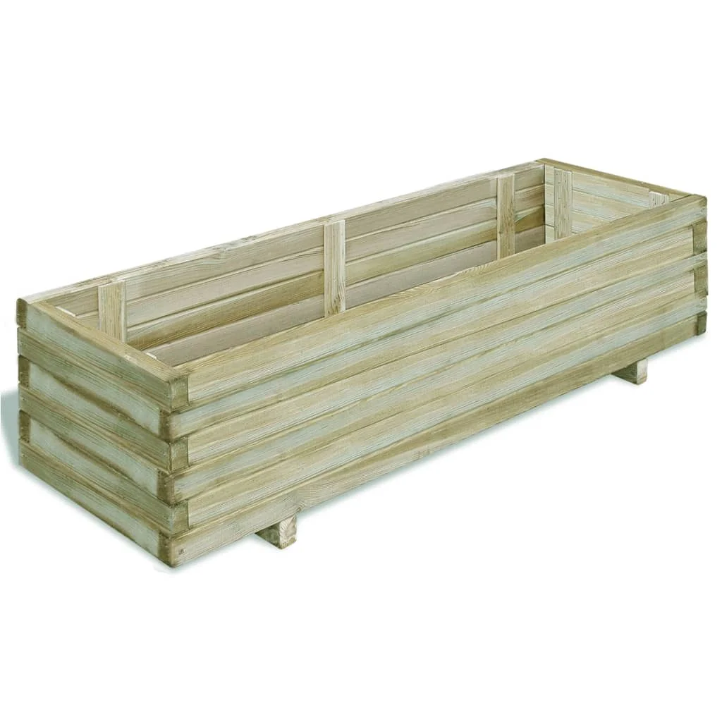 Garden Planters, Wood Patio Plant Pots, Raised Bed, Garden Decoration 120x40x30 cm
Garden Planters, Wood Patio Plant Pots, Raised Bed, Garden Decoration 120x40x30 cm