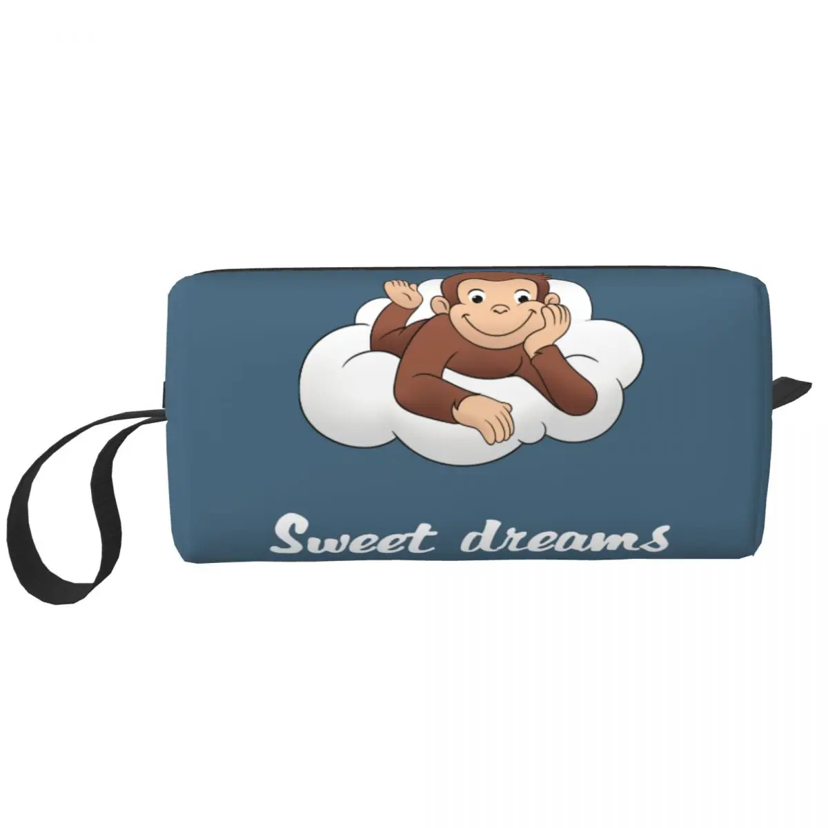 Sweet Dreams George The Curious Cartoon Monkey Toiletry Bag Women Cosmetic Makeup Organizer Lady Beauty Storage Dopp Kit Case
Sweet Dreams George The Curious Cartoon Monkey Toiletry Bag Women Cosmetic Makeup Organizer Lady Beauty Storage Dopp Kit Case