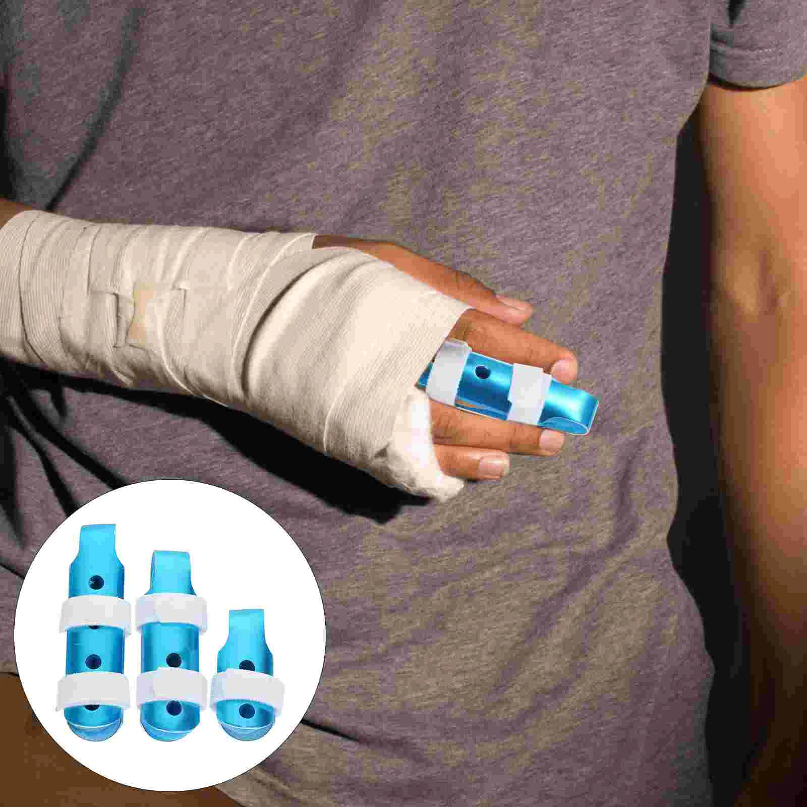 

Finger Brace Straightener Support Splint Adult Stabilizer Fractures Fixer Arthritis Covers Fracture Sleeve Thumb Supports