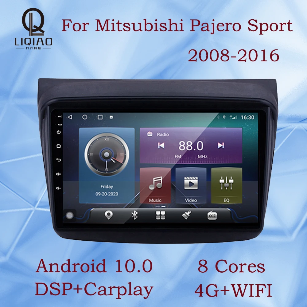9" IPS Android 10.0 Car Radio For Mitsubishi Pajero Sport L200 Triton 2008-2016 No DVD 2 din Wireless Carplay Bluetooth FM AM BT
9" IPS Android 10.0 Car Radio For Mitsubishi Pajero Sport L200 Triton 2008-2016 No DVD 2 din Wireless Carplay Bluetooth FM AM BT