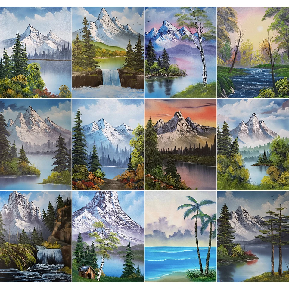 DIY 5D Diamond Painting Landscape Cross Stitch Kit Full Drill Embroidery Scenery Mosaic Art Picture of Rhinestones Decor Gift
DIY 5D Diamond Painting Landscape Cross Stitch Kit Full Drill Embroidery Scenery Mosaic Art Picture of Rhinestones Decor Gift