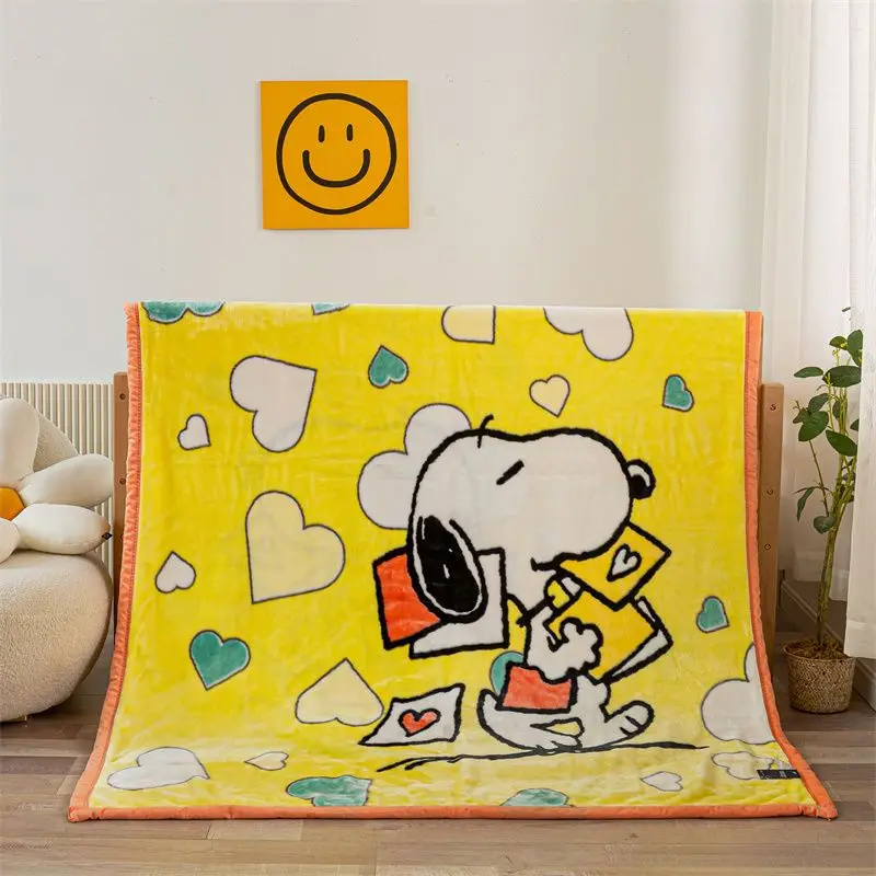 105X135Cm Snoopy Series Children's Blanket Quilt Soft and Skin Friendly Cartoon Kawaii Anime Plush Toy for Girl Birthday Gift
105X135Cm Snoopy Series Children's Blanket Quilt Soft and Skin Friendly Cartoon Kawaii Anime Plush Toy for Girl Birthday Gift