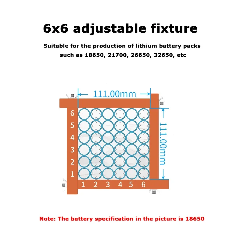 Регулируемое сварочное приспособление XPGTool для аккумуляторов 18650, 21700
Регулируемое сварочное приспособление XPGTool для аккумуляторов 18650, 21700