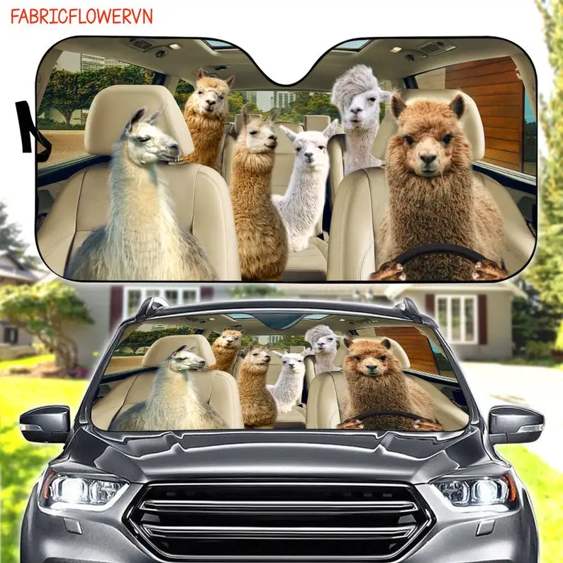Llama Car Sunshade, Llama Car Decoration, Llama Windshield, Llama Lovers Gift, Animal Car Sunshade, Gift For Mom, Gift For Dad
Llama Car Sunshade, Llama Car Decoration, Llama Windshield, Llama Lovers Gift, Animal Car Sunshade, Gift For Mom, Gift For Dad