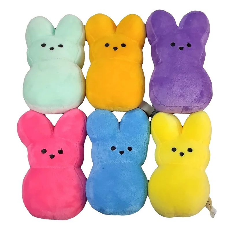Милый Плюшевый Кролик Peeps 15 см, пасхальные игрушки, имитация мягкого животного, кукла для детей, мягкая подушка, подарки для девочек
Милый Плюшевый Кролик Peeps 15 см, пасхальные игрушки, имитация мягкого животного, кукла для детей, мягкая подушка, подарки для девочек