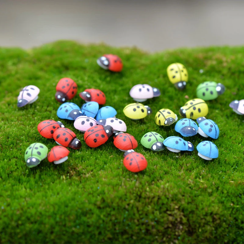 Ladybug Figurine Micro Landscape Diy Home Decor Miniature Succulent Insect Garden Ornament Decoration Accessories Modern Figure
Ladybug Figurine Micro Landscape Diy Home Decor Miniature Succulent Insect Garden Ornament Decoration Accessories Modern Figure
