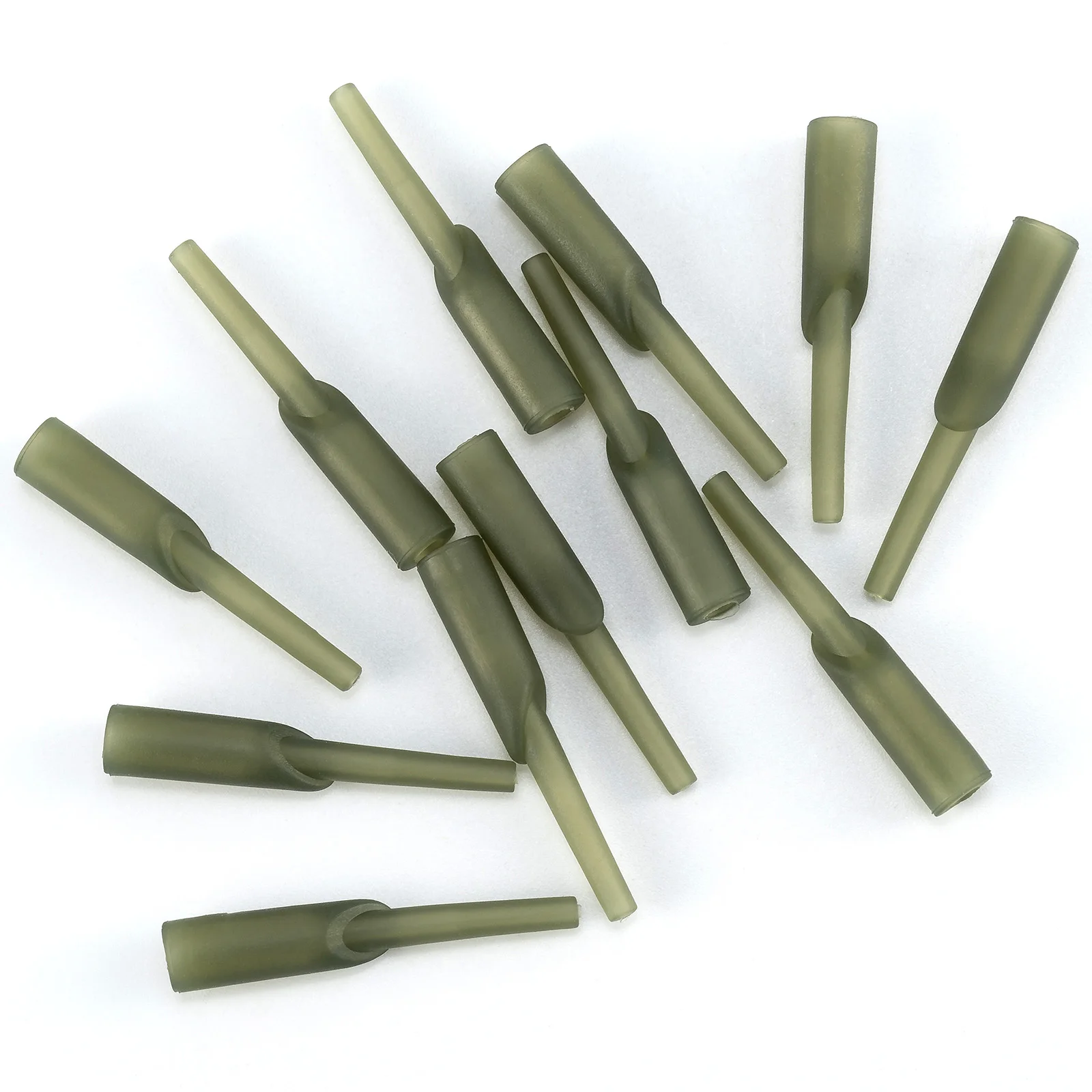 30pcs Carp Fishing Run Rig Rubber Tube Sleeve Plastic Rubber Terminal Tackle Carp Fishing Accessories Weed Green 3cm
30pcs Carp Fishing Run Rig Rubber Tube Sleeve Plastic Rubber Terminal Tackle Carp Fishing Accessories Weed Green 3cm