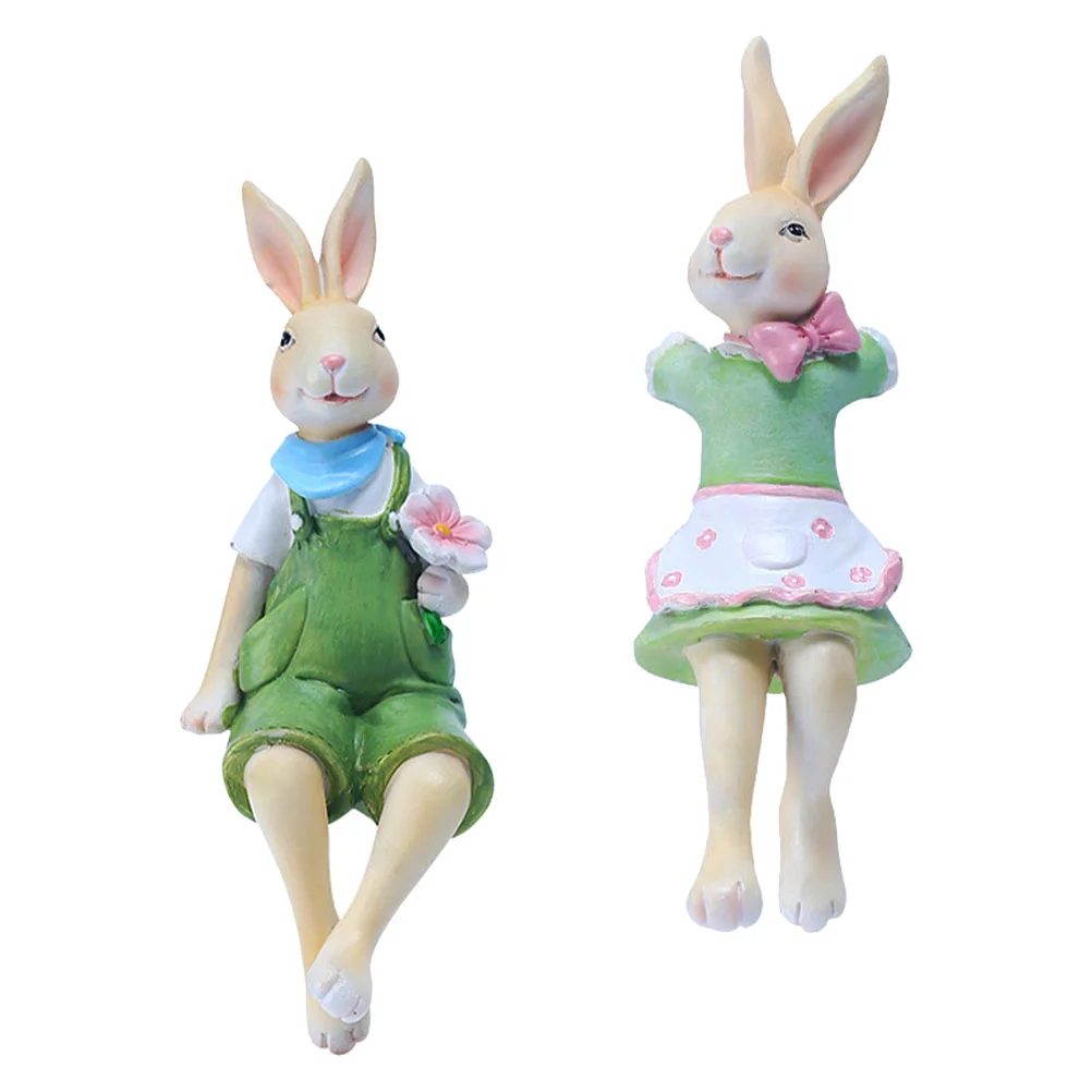 2Pcs Adorable Resin Garden Statues Lovers Bunny Statues Potted Plant Decoration
2Pcs Adorable Resin Garden Statues Lovers Bunny Statues Potted Plant Decoration