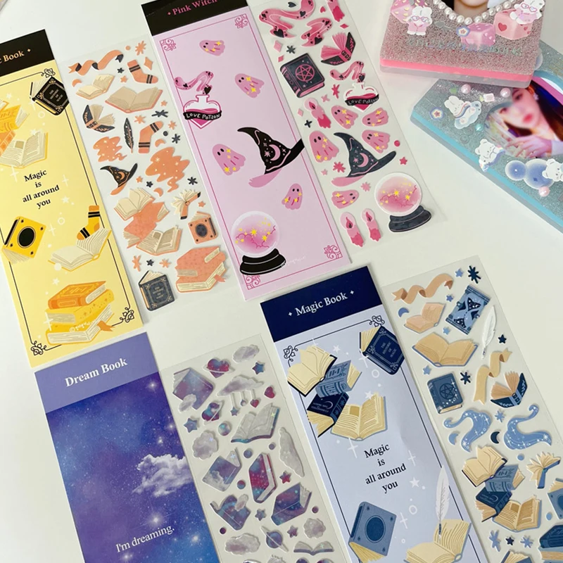 8 Designs 1 Pc/bag Ins Style School of Magic Series Hand Account DIY Deco Collage Material Plain Sheet Laser Stickers
8 Designs 1 Pc/bag Ins Style School of Magic Series Hand Account DIY Deco Collage Material Plain Sheet Laser Stickers
