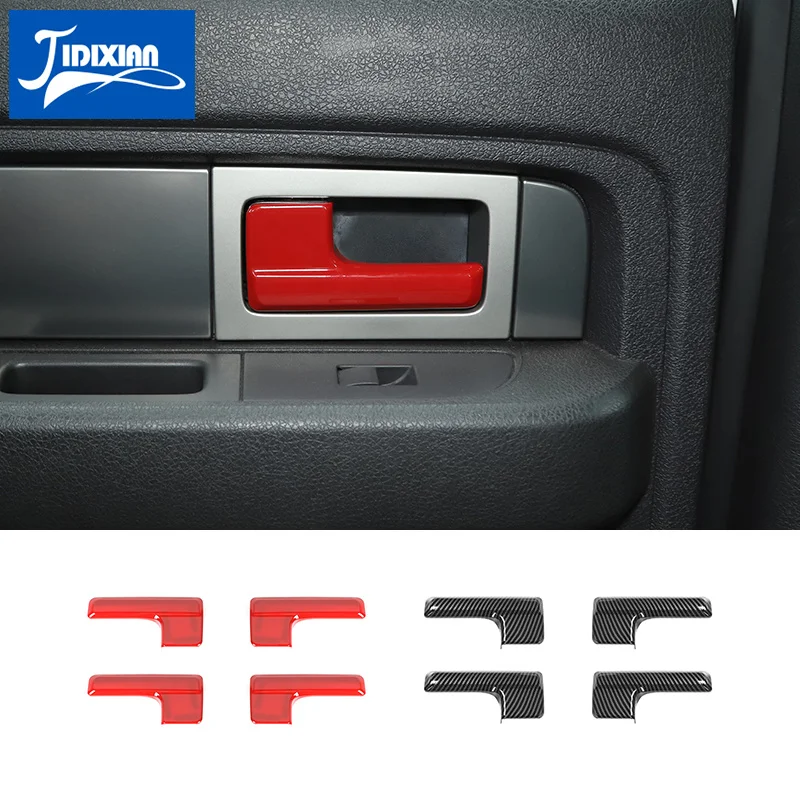 JIDIXIAN Interior Mouldings ABS Car Inner Door Handle Cover Decoration Stickers Accessories for Ford F150 Raptor 2009-2014
JIDIXIAN Interior Mouldings ABS Car Inner Door Handle Cover Decoration Stickers Accessories for Ford F150 Raptor 2009-2014
