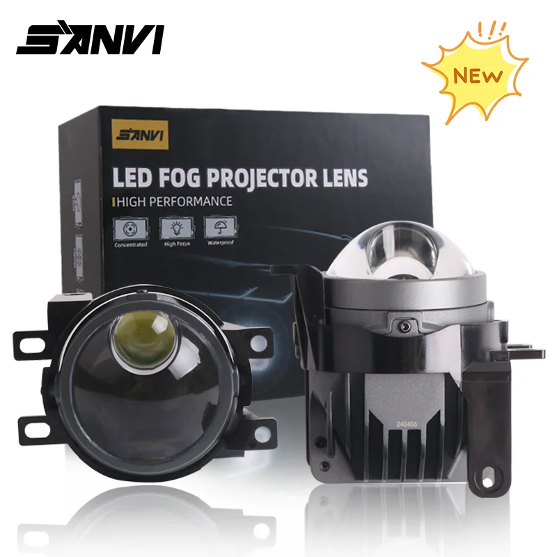 SANVI 3,0-дюймовые F09PRO Bi светодиодные противотуманные фары 5500K Светодиодные фары дальнего света Автомобильные универсальные противотуманные линзы проектора Автомобильные аксессуары Модернизация
SANVI 3,0-дюймовые F09PRO Bi светодиодные противотуманные фары 5500K Светодиодные фары дальнего света Автомобильные универсальные противотуманные линзы проектора Автомобильные аксессуары Модернизация