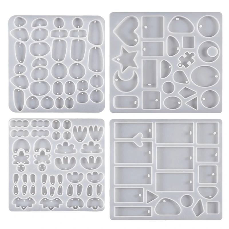 4Pcs Hanging Pendant Earrings Decoration Multiple Styles Irregular Silicone Mold
4Pcs Hanging Pendant Earrings Decoration Multiple Styles Irregular Silicone Mold