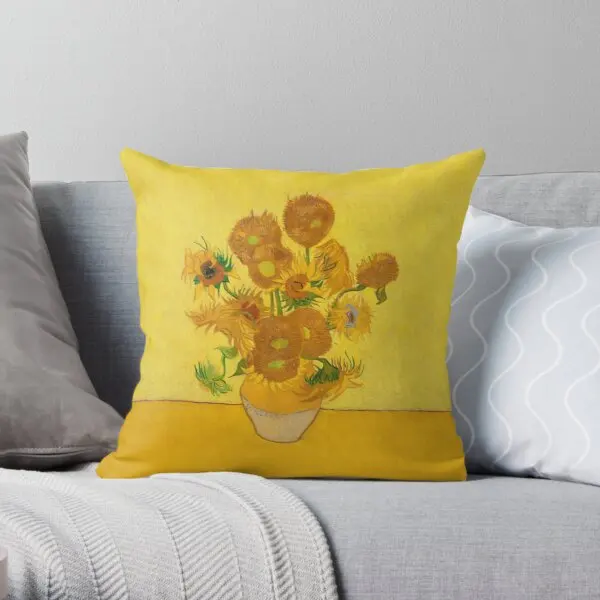 Vincent Van Gogh Sunflowers Famous Paint Printing Throw Pillow Cover Comfort Car Bed Case Anime Soft Waist Pillows not include
Vincent Van Gogh Sunflowers Famous Paint Printing Throw Pillow Cover Comfort Car Bed Case Anime Soft Waist Pillows not include