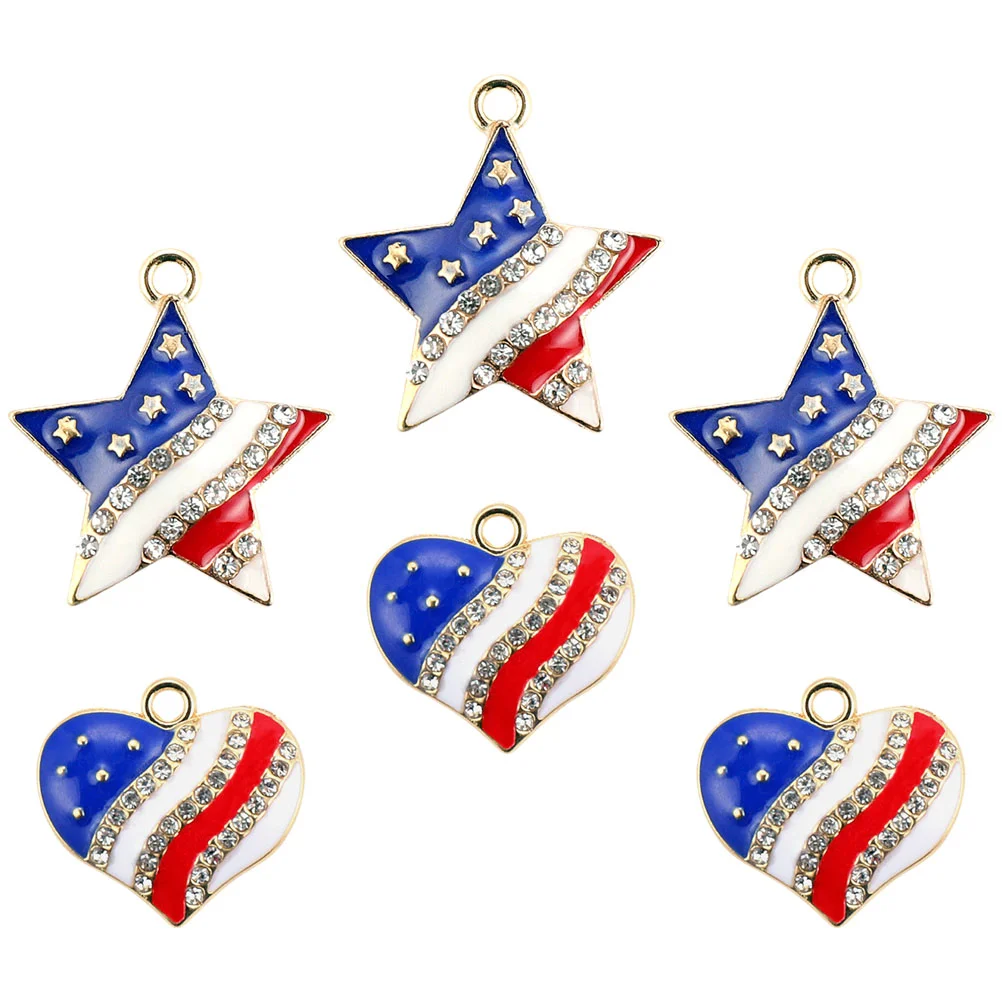 6 Pcs Bracelet Making Charms Bracelets Braclet Charms Bulk Charms Charm Braclets Heart Flag Pendant Alloy Charms Charm Bracelets
6 Pcs Bracelet Making Charms Bracelets Braclet Charms Bulk Charms Charm Braclets Heart Flag Pendant Alloy Charms Charm Bracelets