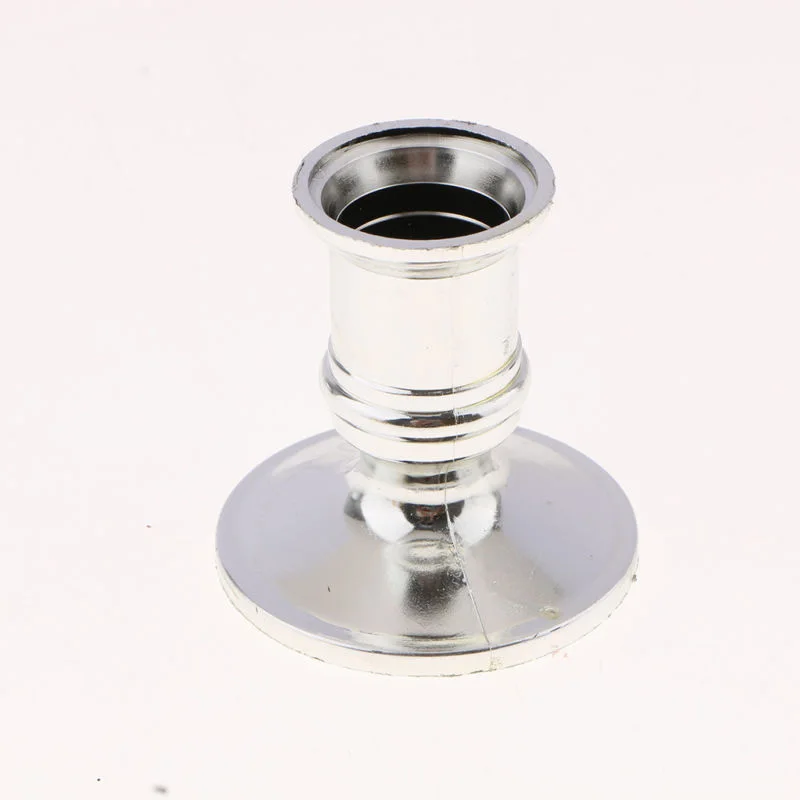 New 4pcs Taper Candle Holders Traditional Shape Fits Standard Candlestick Silver Bedroom Living Room Home Decor
New 4pcs Taper Candle Holders Traditional Shape Fits Standard Candlestick Silver Bedroom Living Room Home Decor