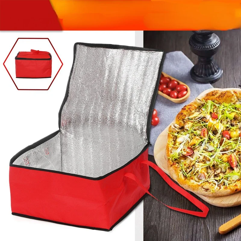 Большой складной охладитель для продуктов пикника пиццы на вынос многоразовый