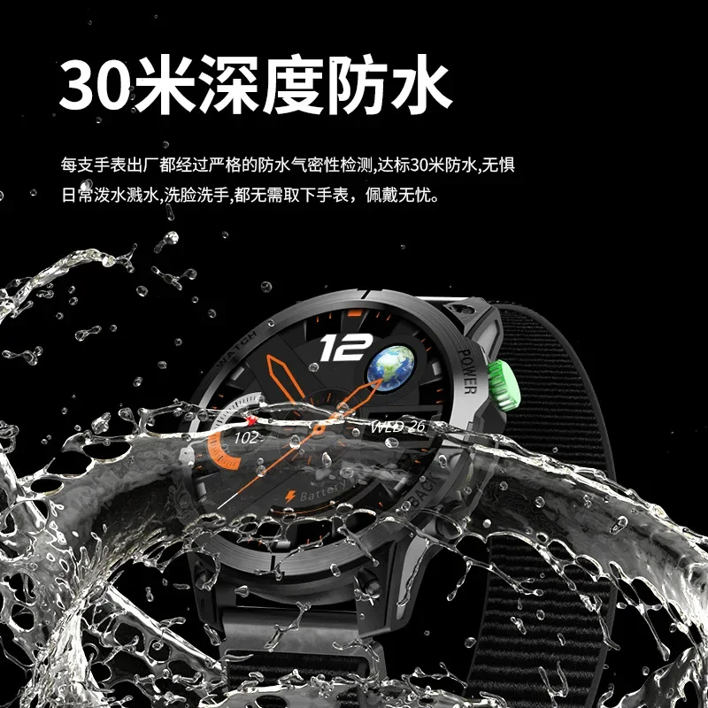 

S1 Smart Sports Watch Real heart rate blood pressure health monitoring outdoor running swimming waterproof watch