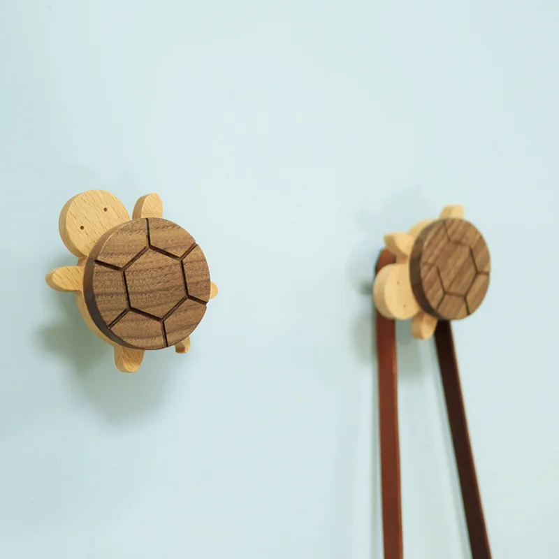 Household Solid Wood Hook Kitchen Item Wall Hook Hanger Punch Creative Animal Turtle Decorative Hooks Coat Rack Home Storage
Household Solid Wood Hook Kitchen Item Wall Hook Hanger Punch Creative Animal Turtle Decorative Hooks Coat Rack Home Storage